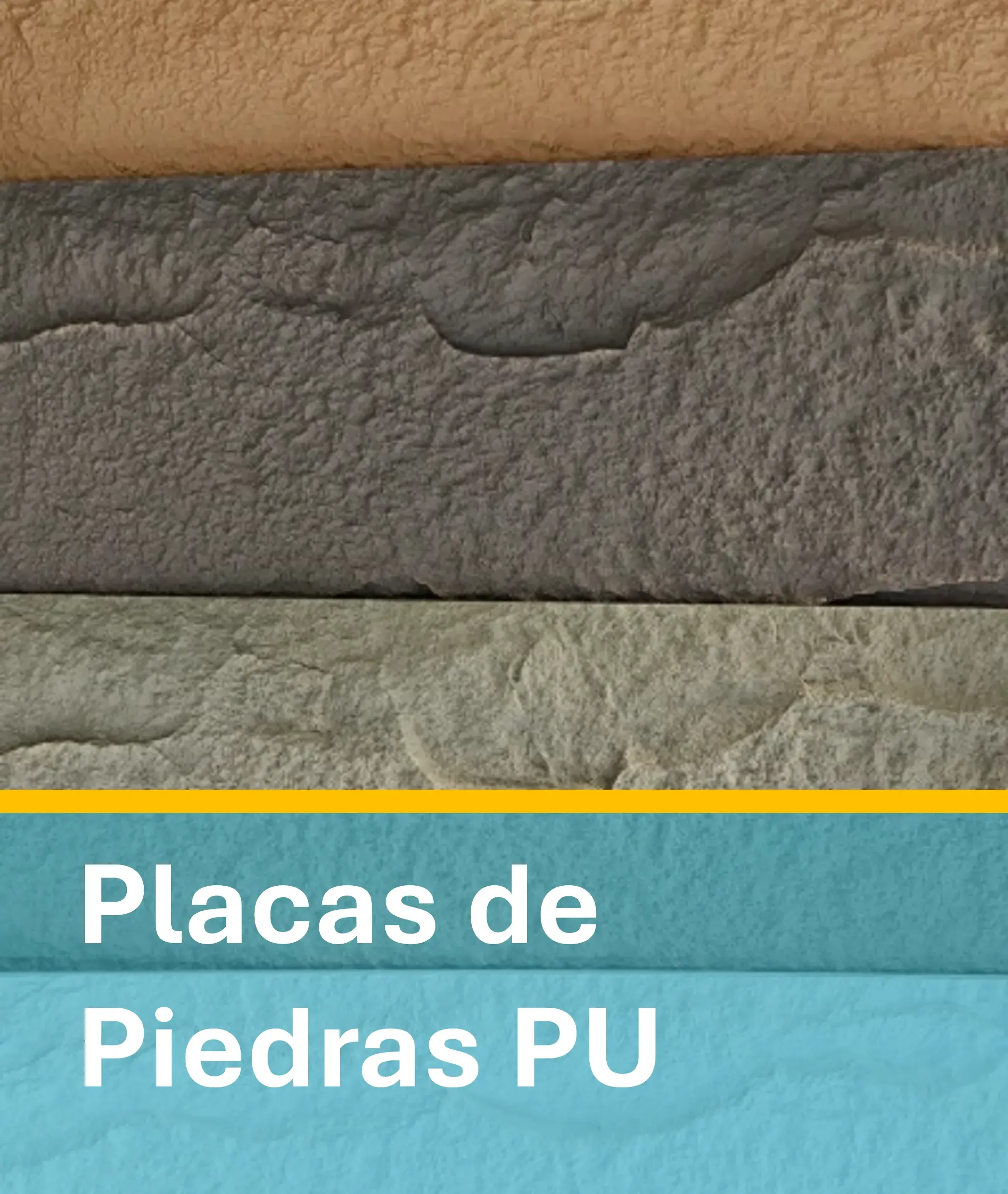 Placas de Piedras PU